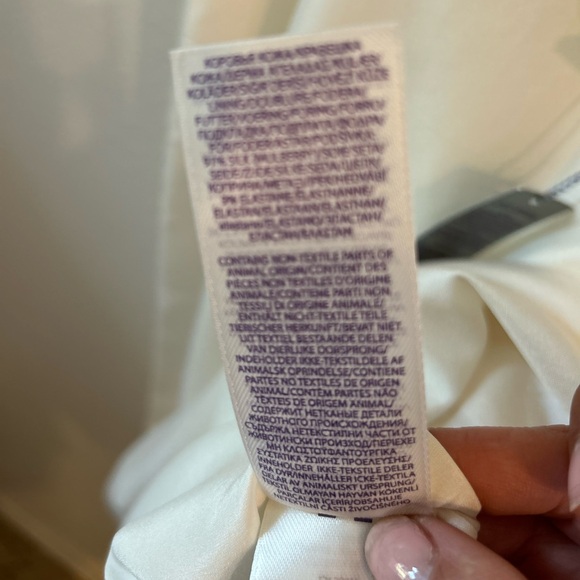 Ralph Lauren Purple Label 100% Silk Belted Dress - Picture 15 of 17